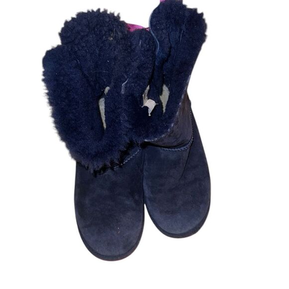 Ugg Blue Winter Boots Size 6 - Picture 1 of 7